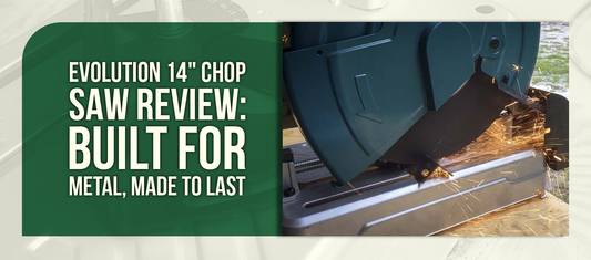 Evolution 14" Chop Saw Review: Built for Metal, Made to Last