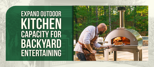Expand Outdoor Kitchen Capacity for Backyard Entertaining