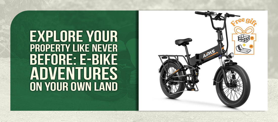 Explore Your Property Like Never Before: E-Bike Adventures on Your Own Land
