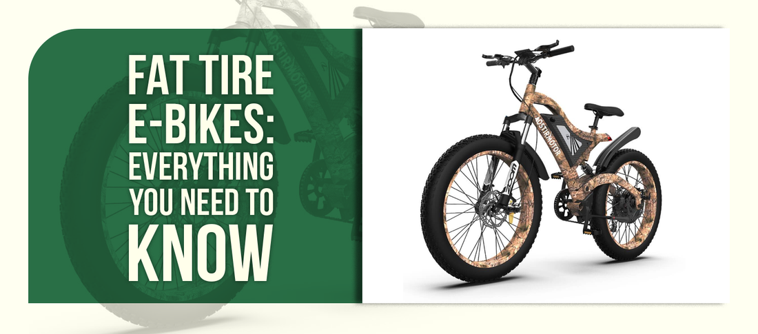 Fat Tire E-Bikes: Everything You Need to Know