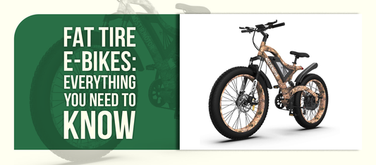 Fat Tire E-Bikes: Everything You Need to Know