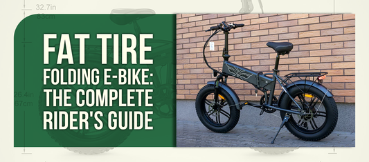 Fat Tire Folding E-Bike: The Complete Rider's Guide