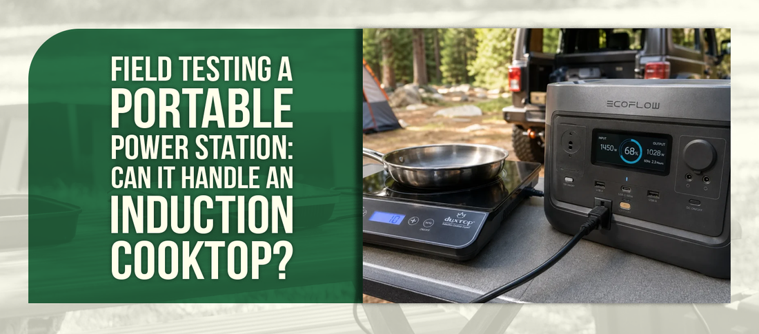 Field Testing a Portable Power Station: Can It Handle an Induction Cooktop?