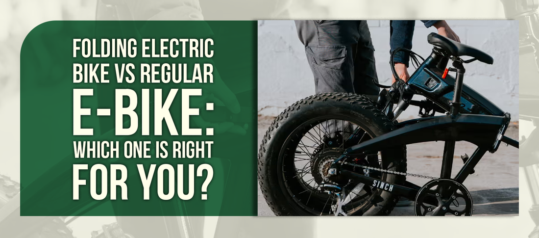 Folding Electric Bike vs Regular E‑Bike: Which One Is Right for You?