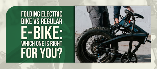 Folding Electric Bike vs Regular E‑Bike: Which One Is Right for You?