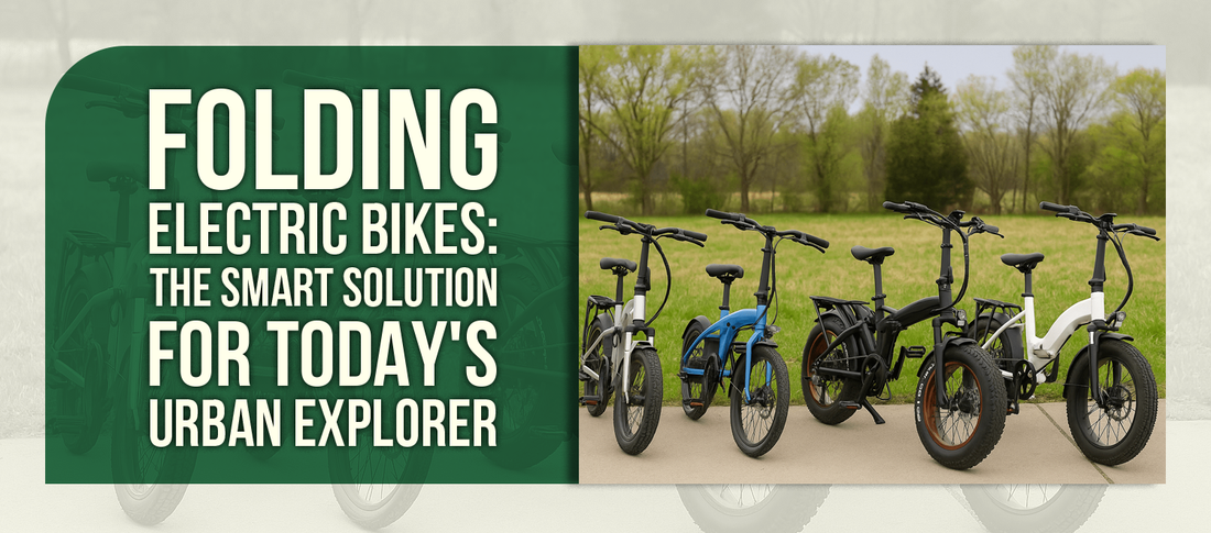 Folding Electric Bikes: The Smart Solution for Today's Urban Explorer