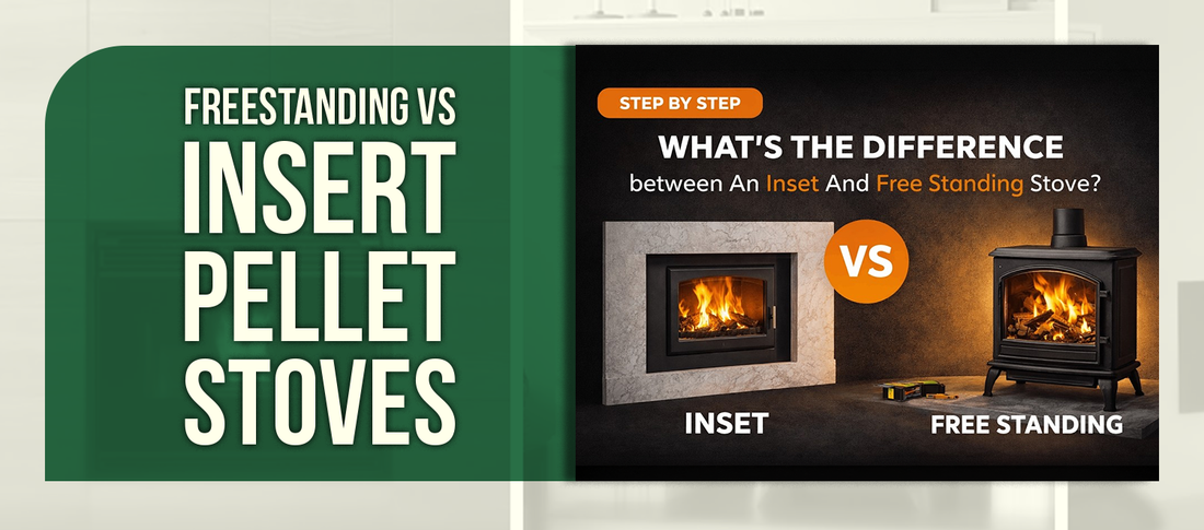 Freestanding vs Insert Pellet Stoves