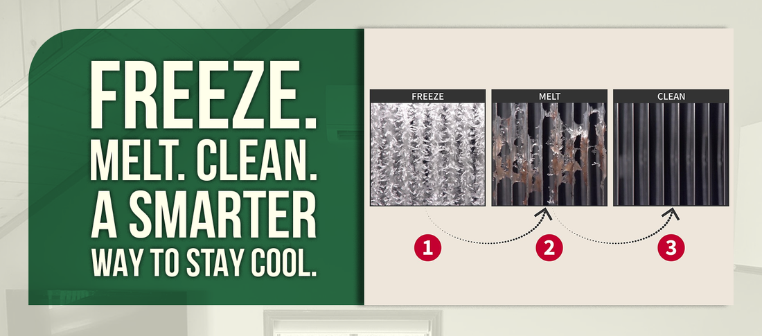 Freeze. Melt. Clean. A Smarter Way to Stay Cool.