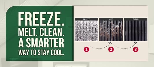Freeze. Melt. Clean. A Smarter Way to Stay Cool.