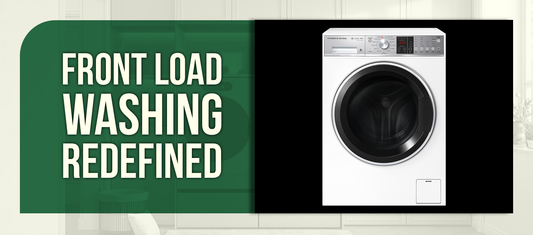 Front Load Washing Redefined.