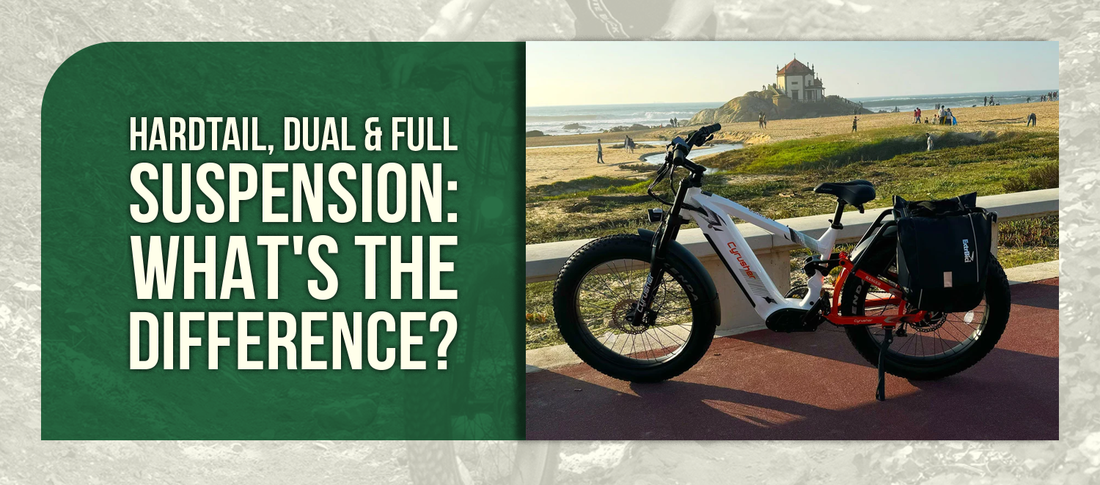 Hardtail, Dual & Full Suspension: What's the Difference?