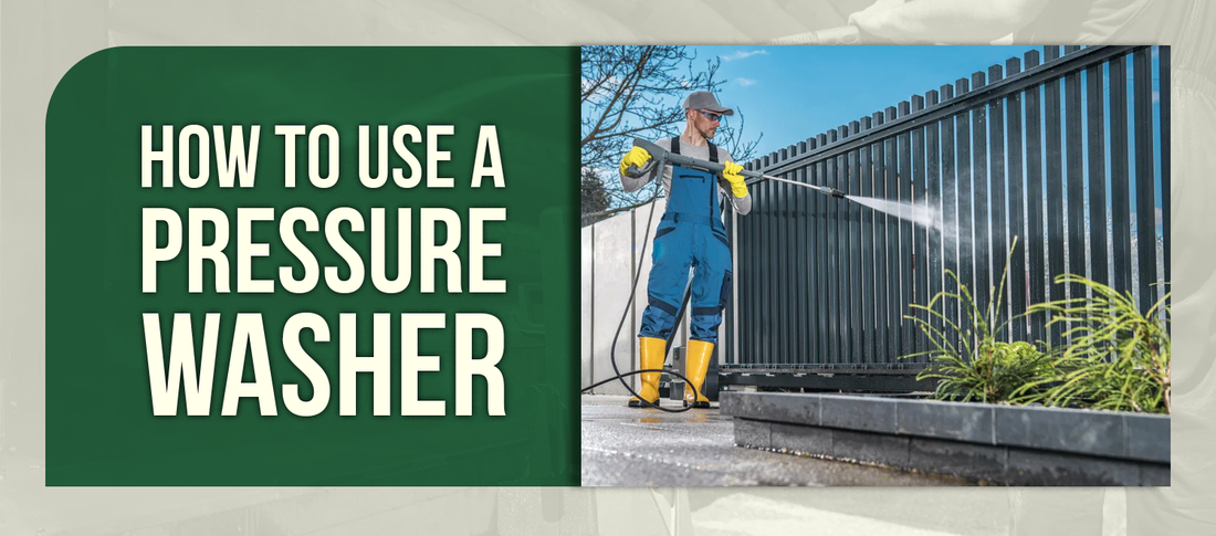 How To Use a Pressure Washer