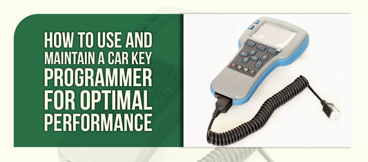 How To Use and Maintain a Car Key Programmer for Optimal Performance