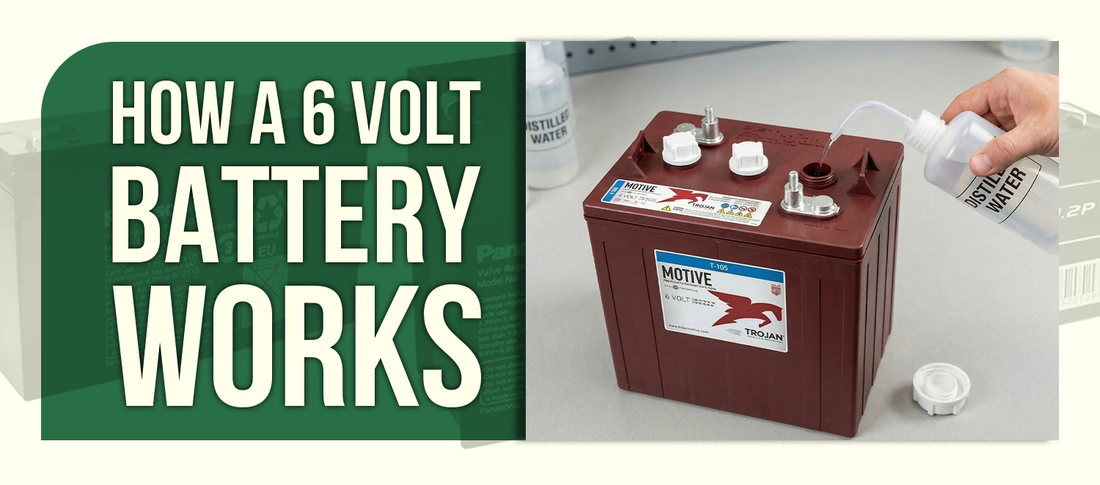 How a 6 Volt Battery Works
