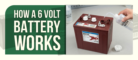 How a 6 Volt Battery Works