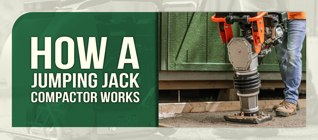 How a Jumping Jack Compactor Works