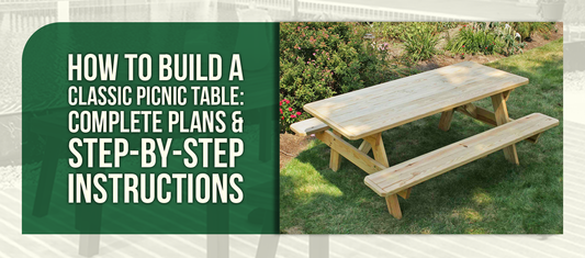 How to Build a Classic Picnic Table: Complete Plans & Step-by-Step Instructions