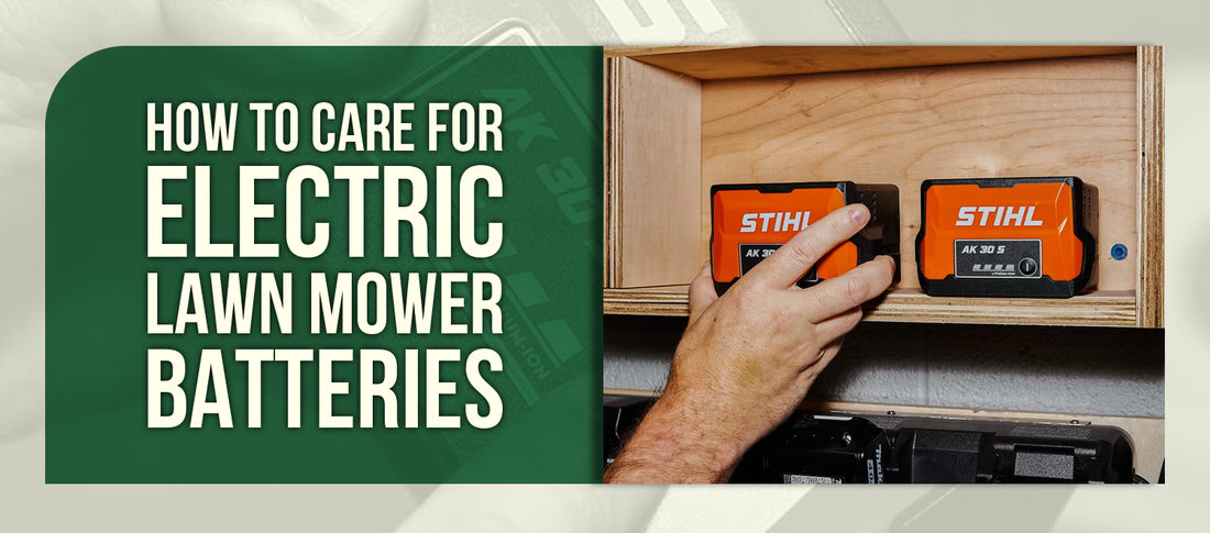 How to Care for Electric Lawn Mower Batteries
