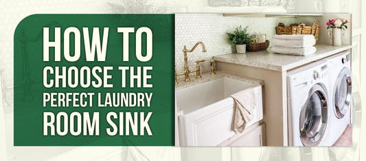 How to Choose the Perfect Laundry Room Sink