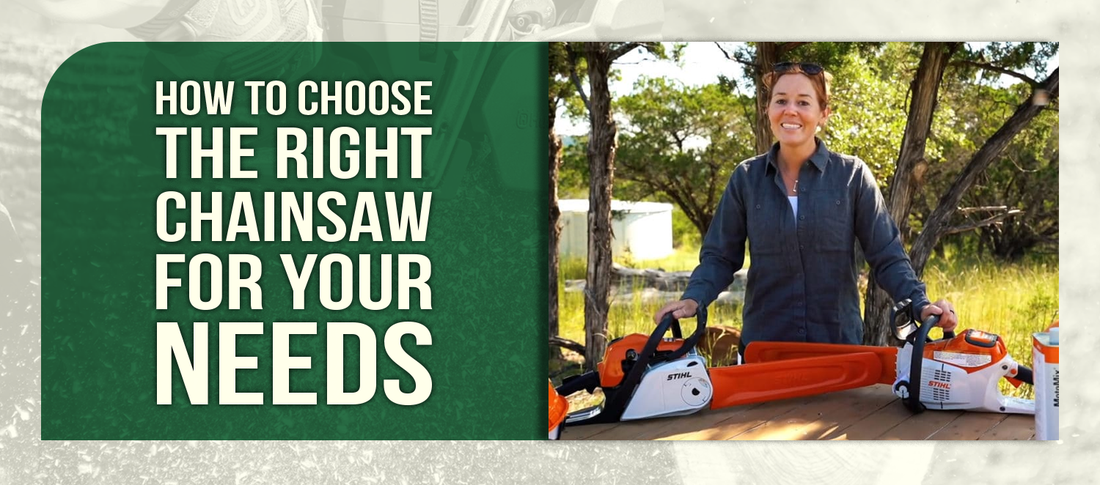 How to Choose the Right Chainsaw for Your Needs