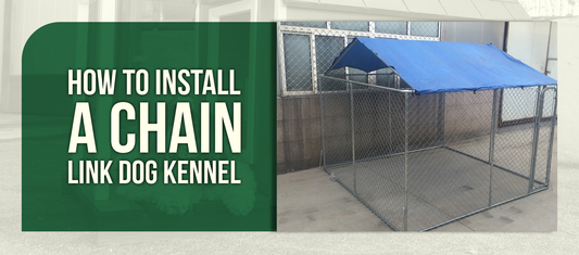How to Install a Chain Link Dog Kennel