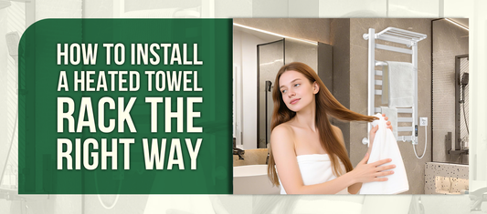 How to Install a Heated Towel Rack the Right Way