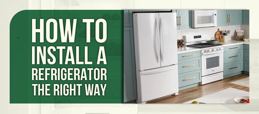How to Install a Refrigerator the Right Way