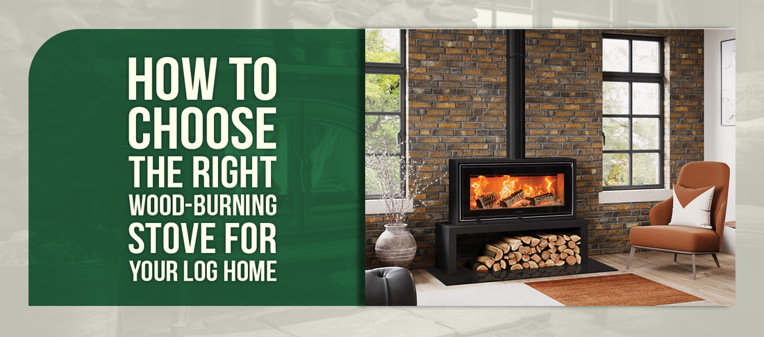 How to Choose the Right Wood-Burning Stove for Your Log Home