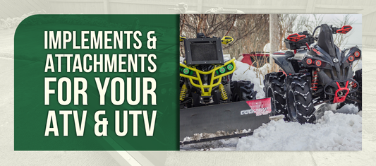 Implements & Attachments for Your ATV & UTV