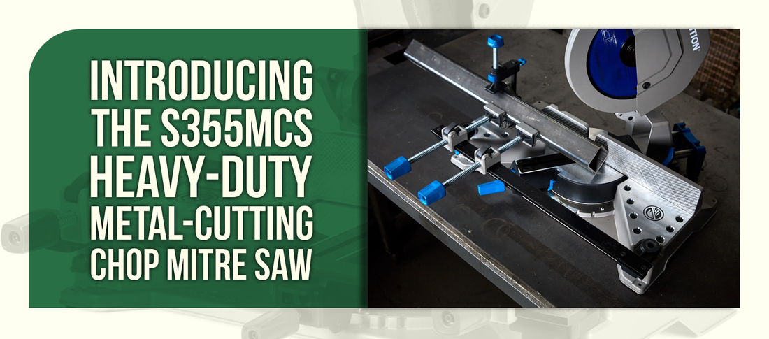 Introducing the S355MCS Heavy‑Duty Metal‑Cutting Chop Mitre Saw
