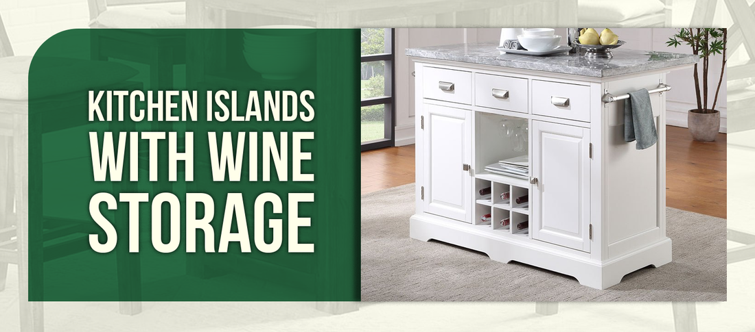 Kitchen Islands With Wine Storage