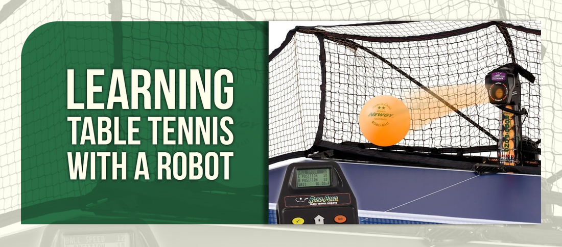 Learning Table Tennis with a Robot