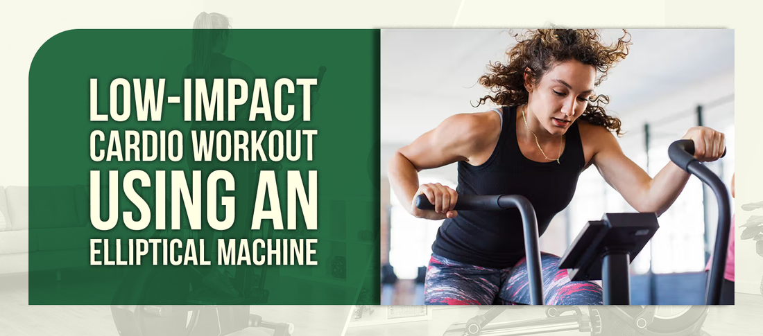 Low-Impact Cardio Workout Using an Elliptical Machine