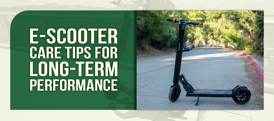 Maintenance and Care Guide: Maximizing Your E-Scooter's Lifespan and Performance