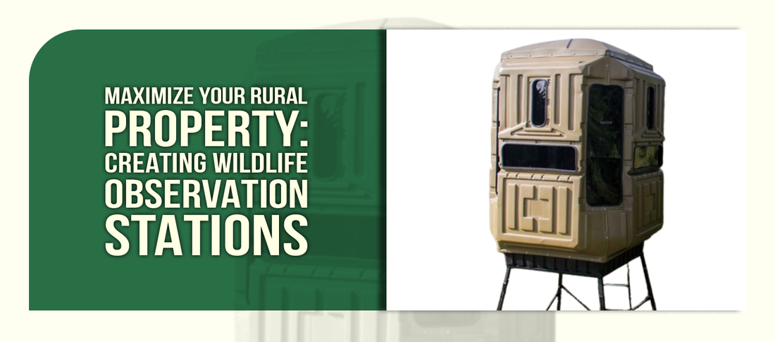 Maximize Your Rural Property: Creating Wildlife Observation Stations
