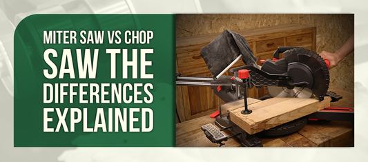 Miter Saw vs Chop Saw The Differences Explained