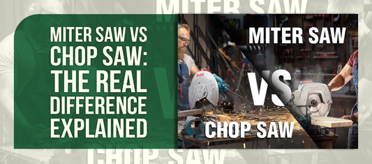 Miter Saw vs Chop Saw: The Real Difference Explained