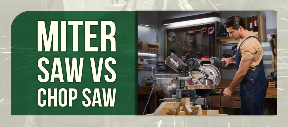 Miter Saw vs Chop Saw
