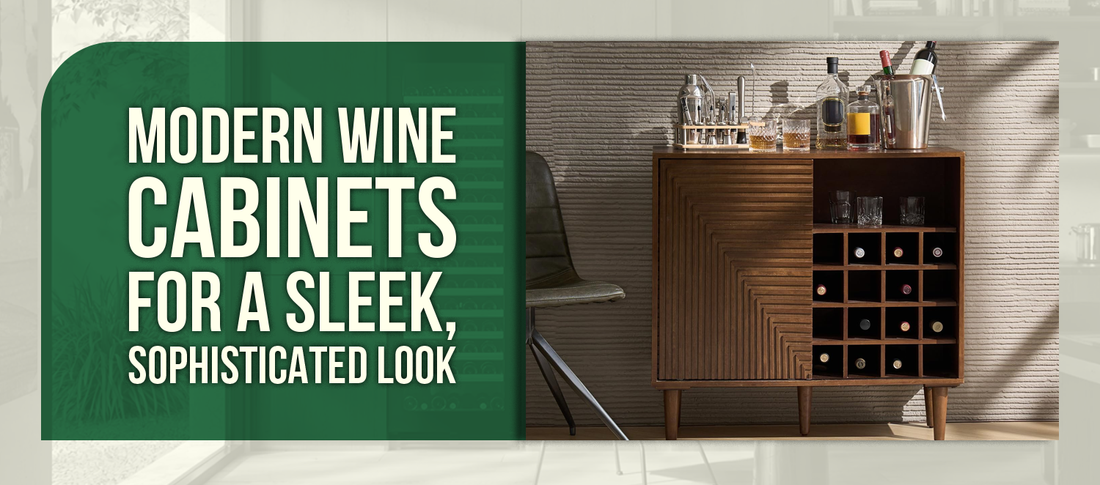 Modern Wine Cabinets for a Sleek, Sophisticated Look