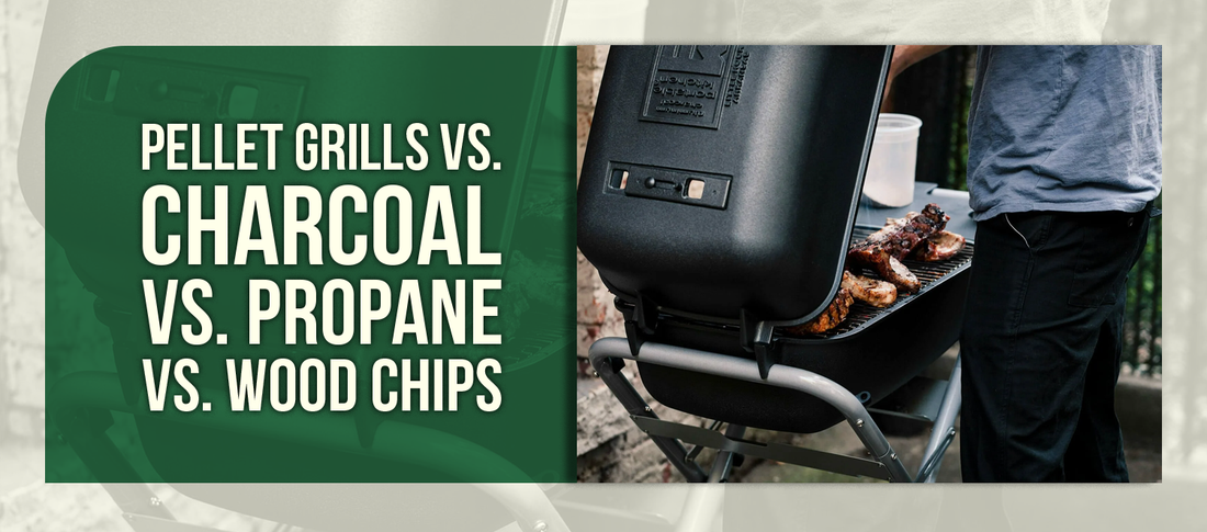 Pellet Grills vs. Charcoal vs. Propane vs. Wood Chips