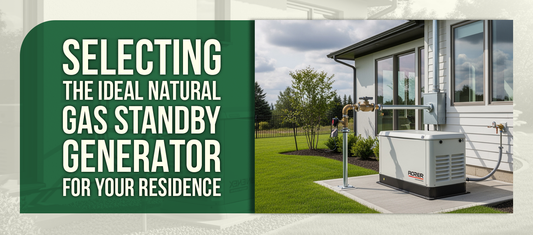 Selecting the Ideal Natural Gas Standby Generator for Your Residence
