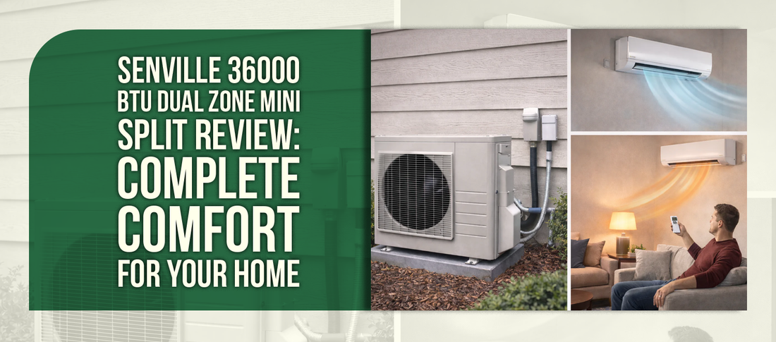 Senville 36000 BTU Dual Zone Mini Split Review: Complete Comfort for Your Home