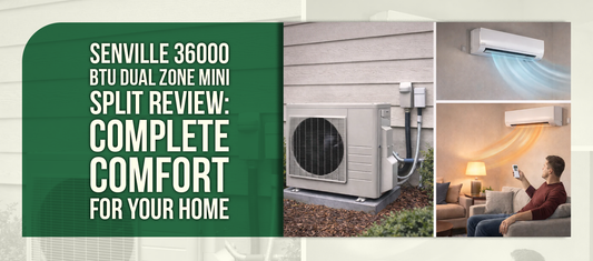 Senville 36000 BTU Dual Zone Mini Split Review: Complete Comfort for Your Home