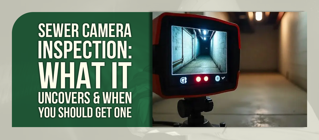 Sewer Camera Inspection: What It Uncovers &amp; When You Should Get One