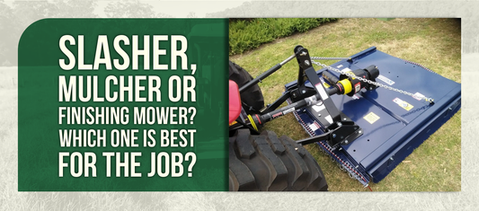 Slasher, Mulcher Or Finishing Mower — Which One Is Best For The Job?
