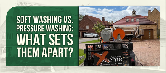 Soft Washing vs. Pressure Washing:What Sets Them Apart?