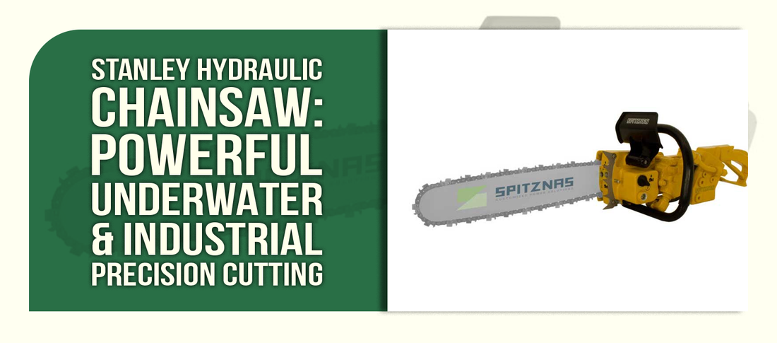 Stanley Hydraulic Chainsaw: Powerful Underwater & Industrial Precision Cutting