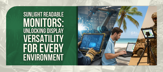 Sunlight Readable Monitors: Unlocking Display Versatility for Every Environment