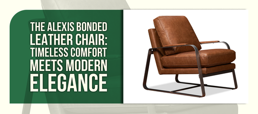 The Alexis Bonded Leather Chair: Timeless Comfort Meets Modern Elegance