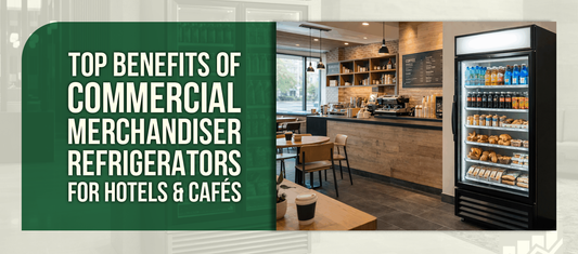 Top Benefits of Commercial Merchandiser Refrigerators for Hotels & Cafés